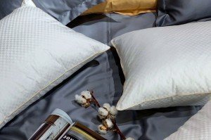 подушка comfort balance (50 × 70, инновационные шарики air soft, 100 % хлопок, пуходержащий тик )